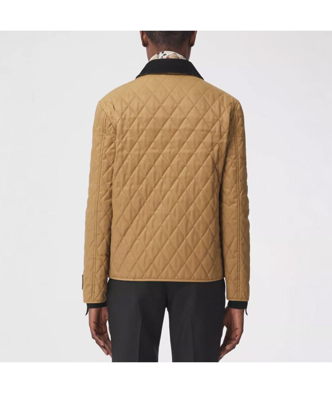 BURBERRY Бежевый пуховик, фото 4