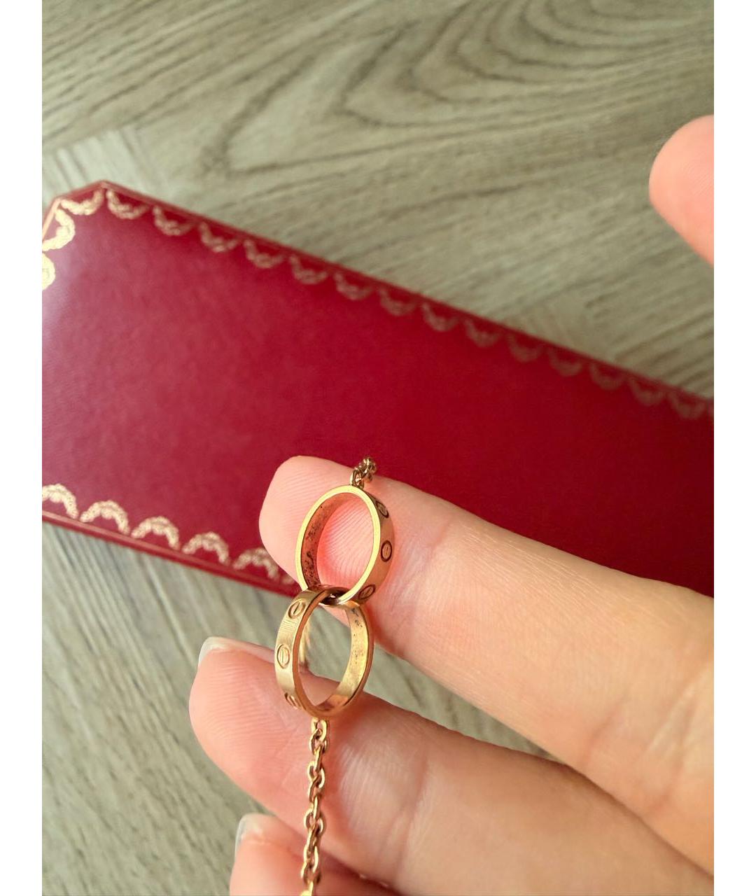 CARTIER Розовый браслет из розового золота, фото 3