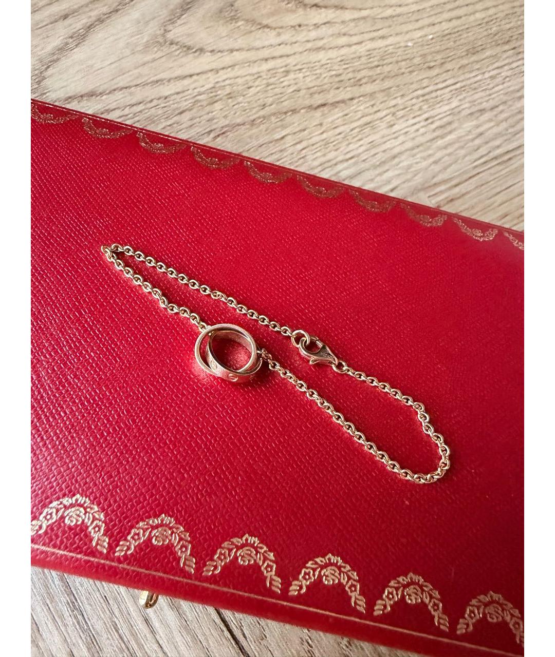 CARTIER Розовый браслет из розового золота, фото 5
