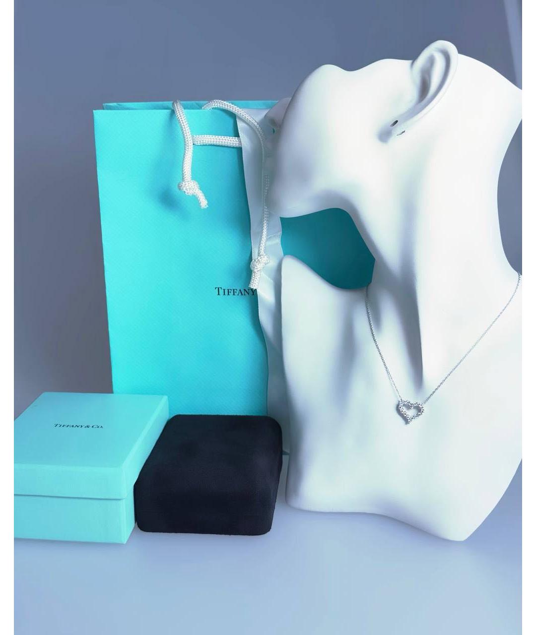 TIFFANY&CO Белая подвеска, фото 4