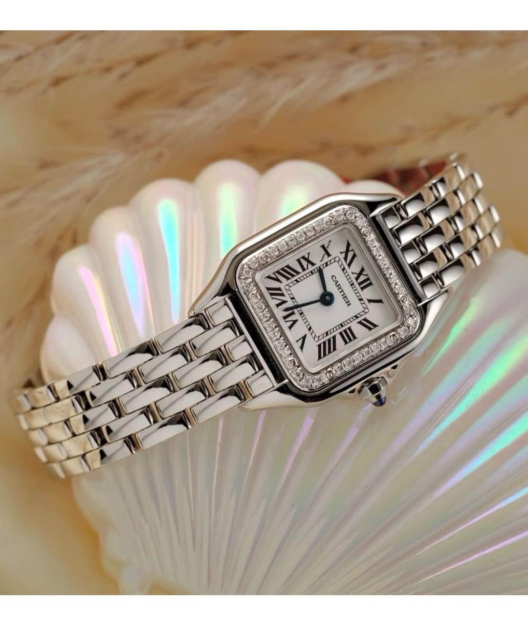 CARTIER Серебряные металлические часы, фото 3