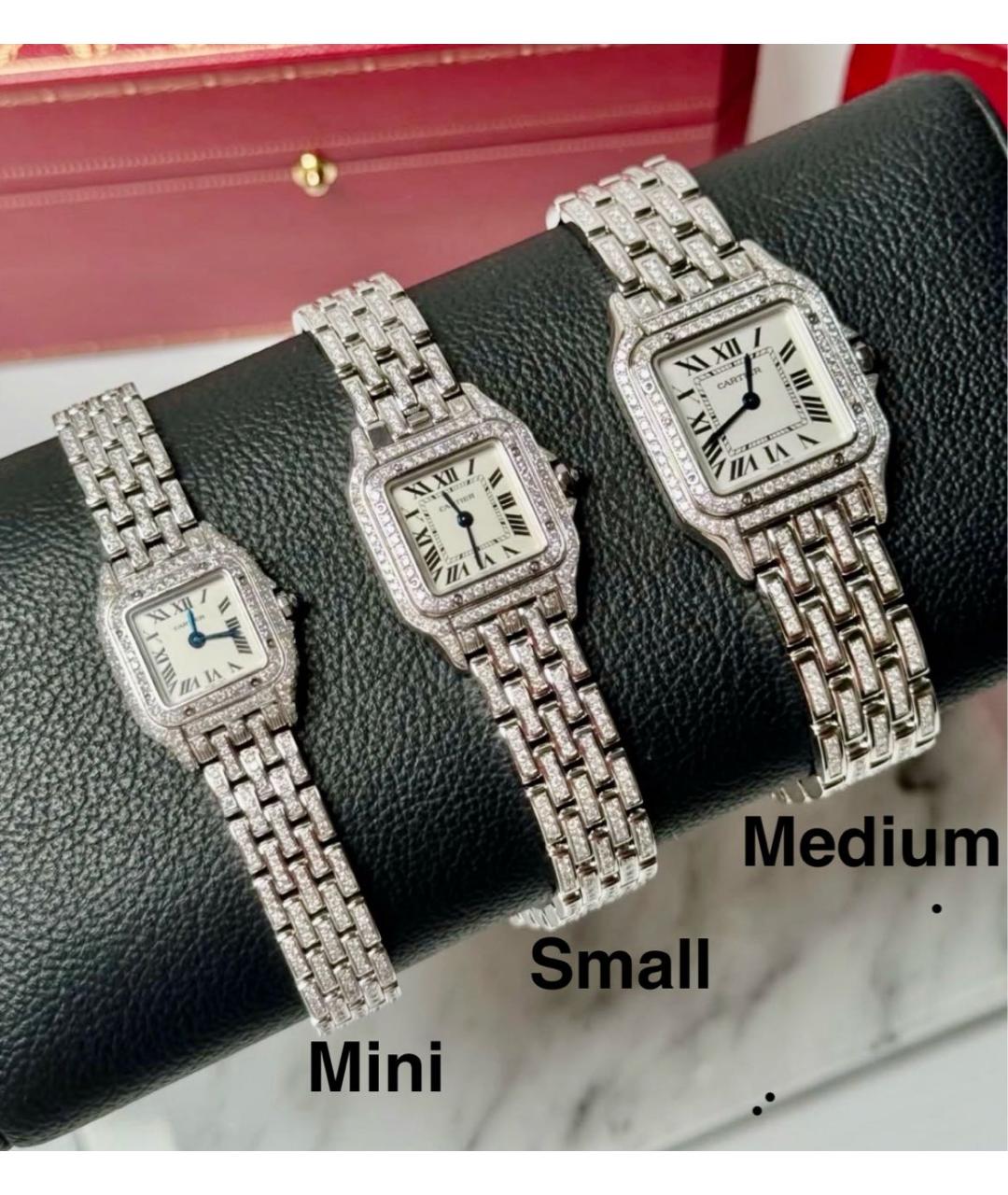 CARTIER Серебряные металлические часы, фото 8