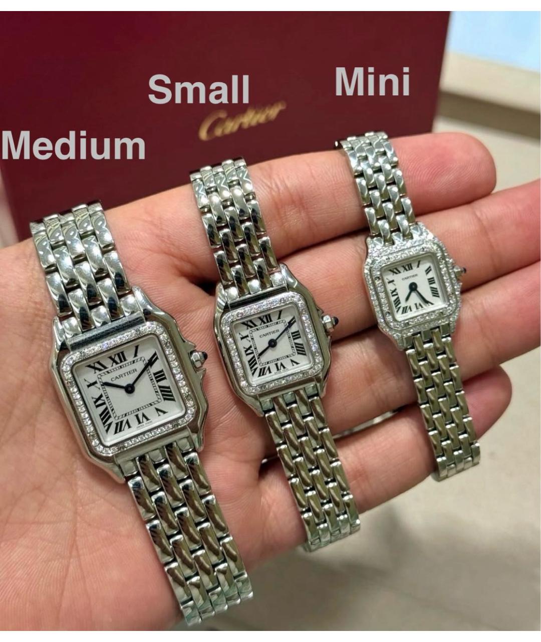 CARTIER Серебряные металлические часы, фото 7