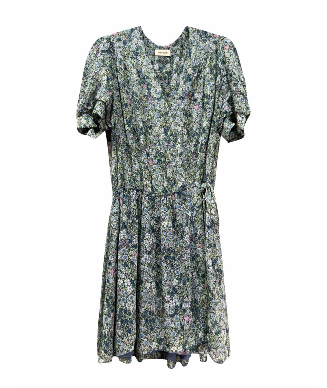 ZADIG & VOLTAIRE Мульти вискозное повседневное платье, фото 1