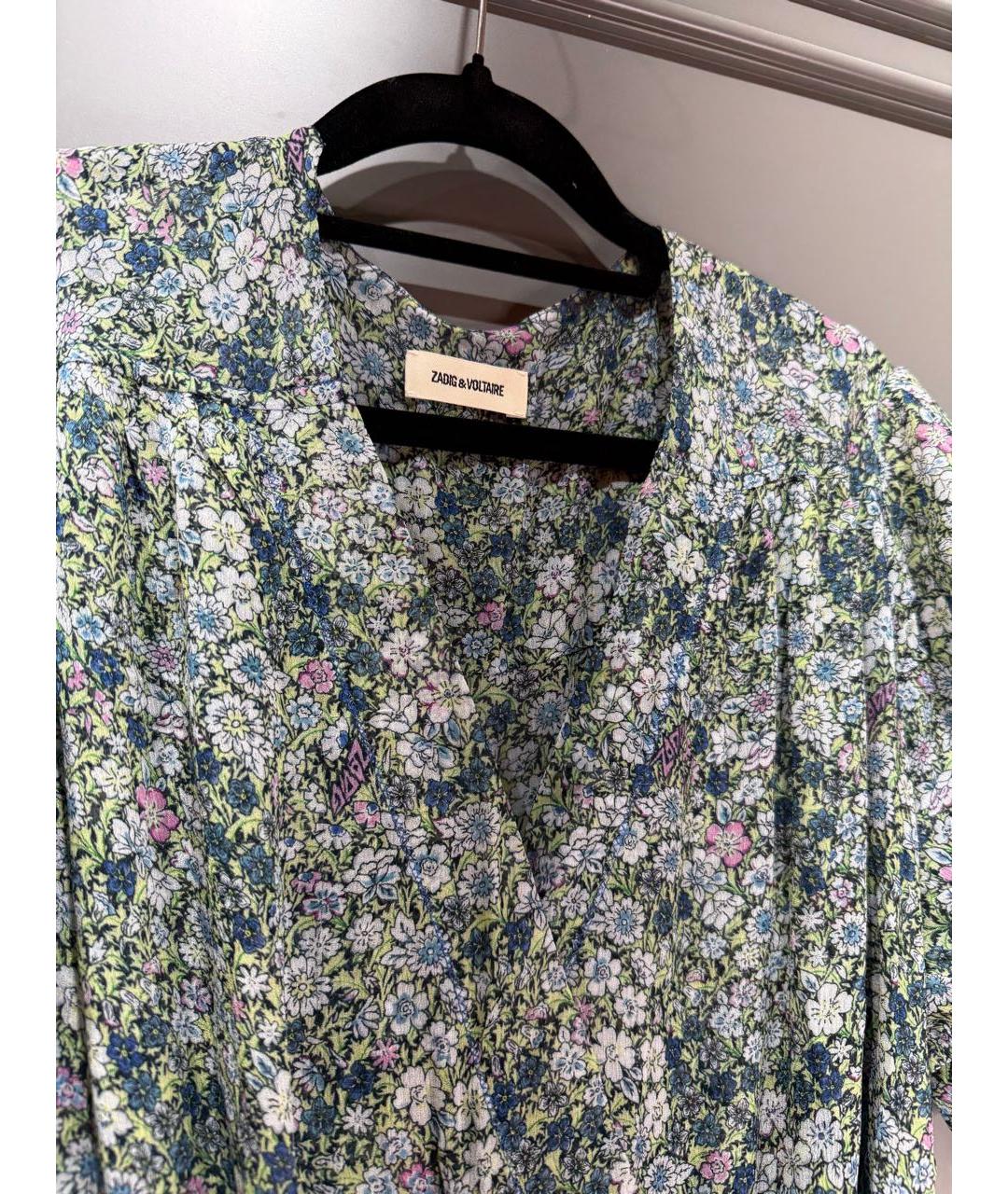 ZADIG & VOLTAIRE Мульти вискозное повседневное платье, фото 2