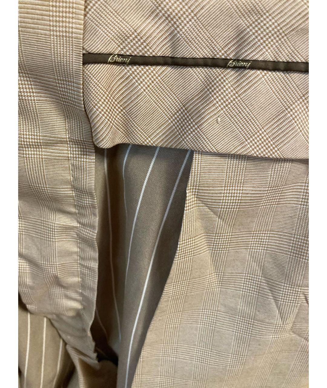 BRIONI Бежевые хлопковые шорты, фото 4