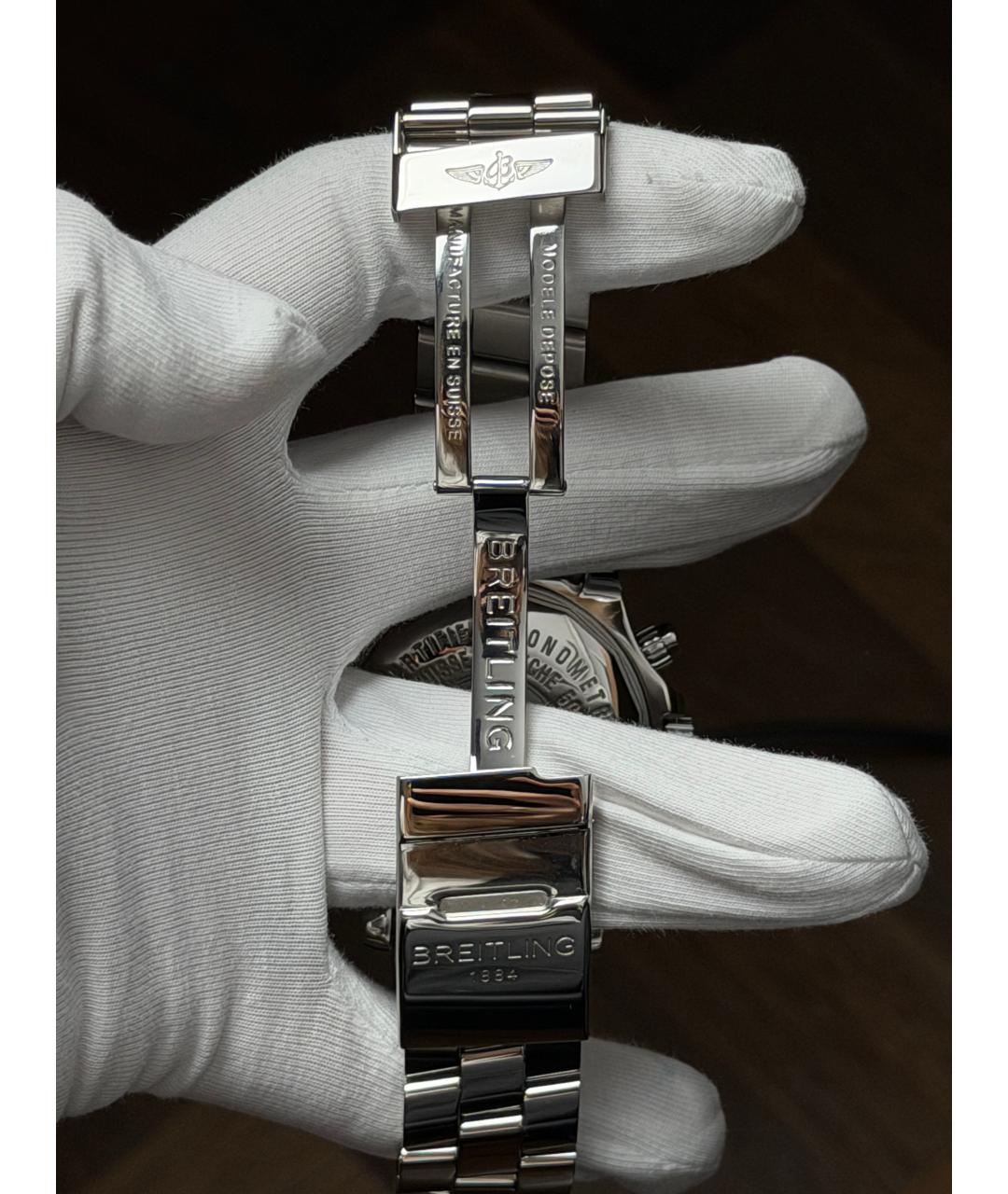 BREITLING Черные часы, фото 9