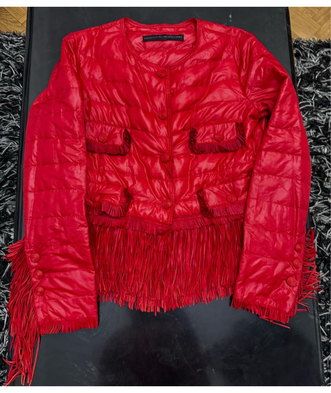 ERMANNO SCERVINO Красная куртка, фото 5