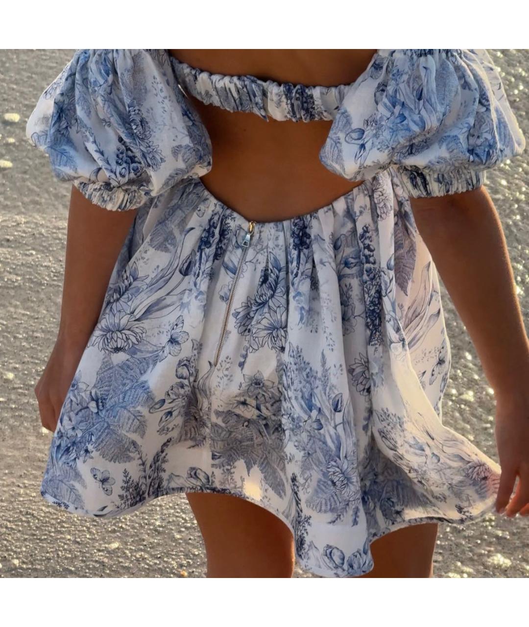YVON Мульти льняное повседневное платье, фото 7
