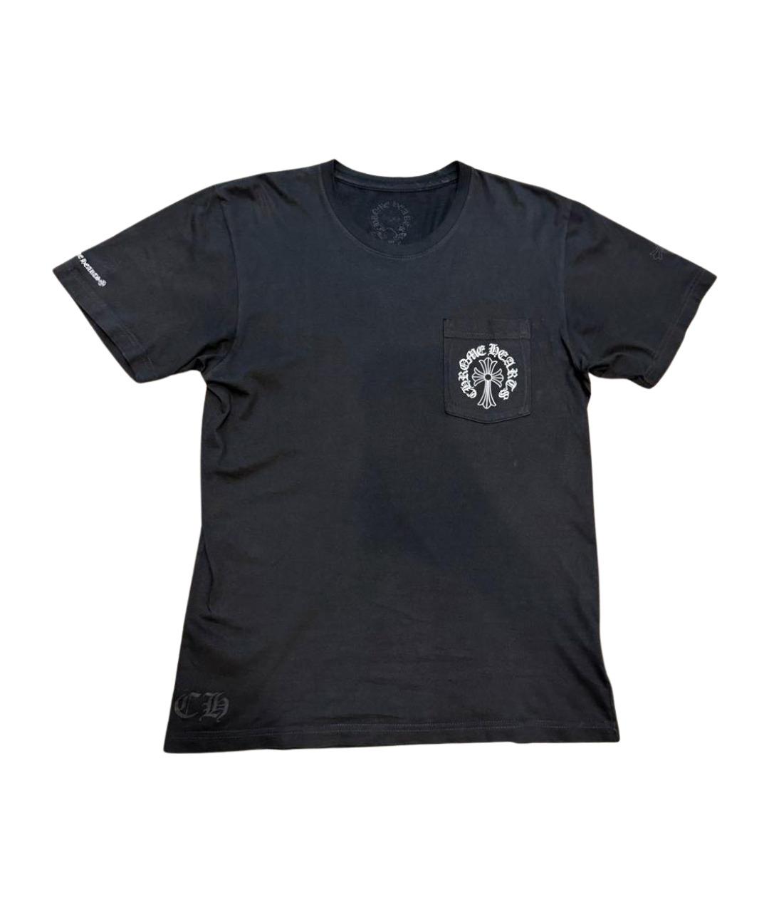 CHROME HEARTS Черная футболка, фото 1