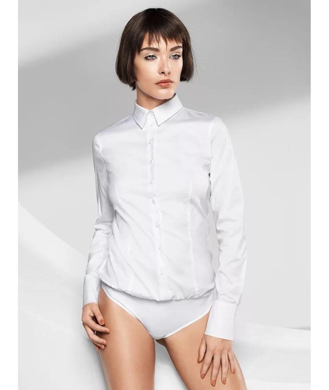 WOLFORD Белая хлопковая рубашка, фото 2