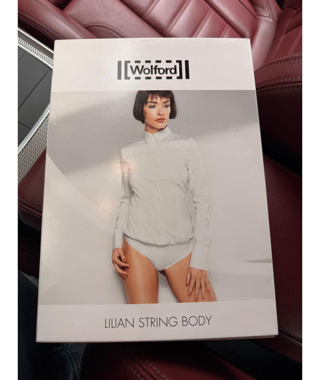WOLFORD Белая хлопковая рубашка, фото 3