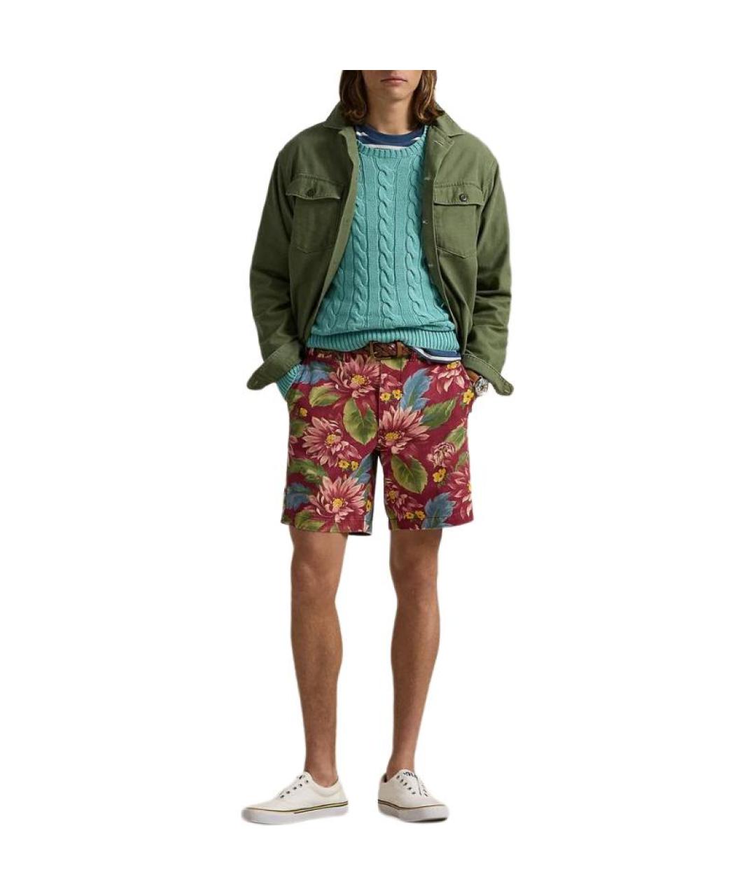 POLO RALPH LAUREN Зеленый джемпер / свитер, фото 2