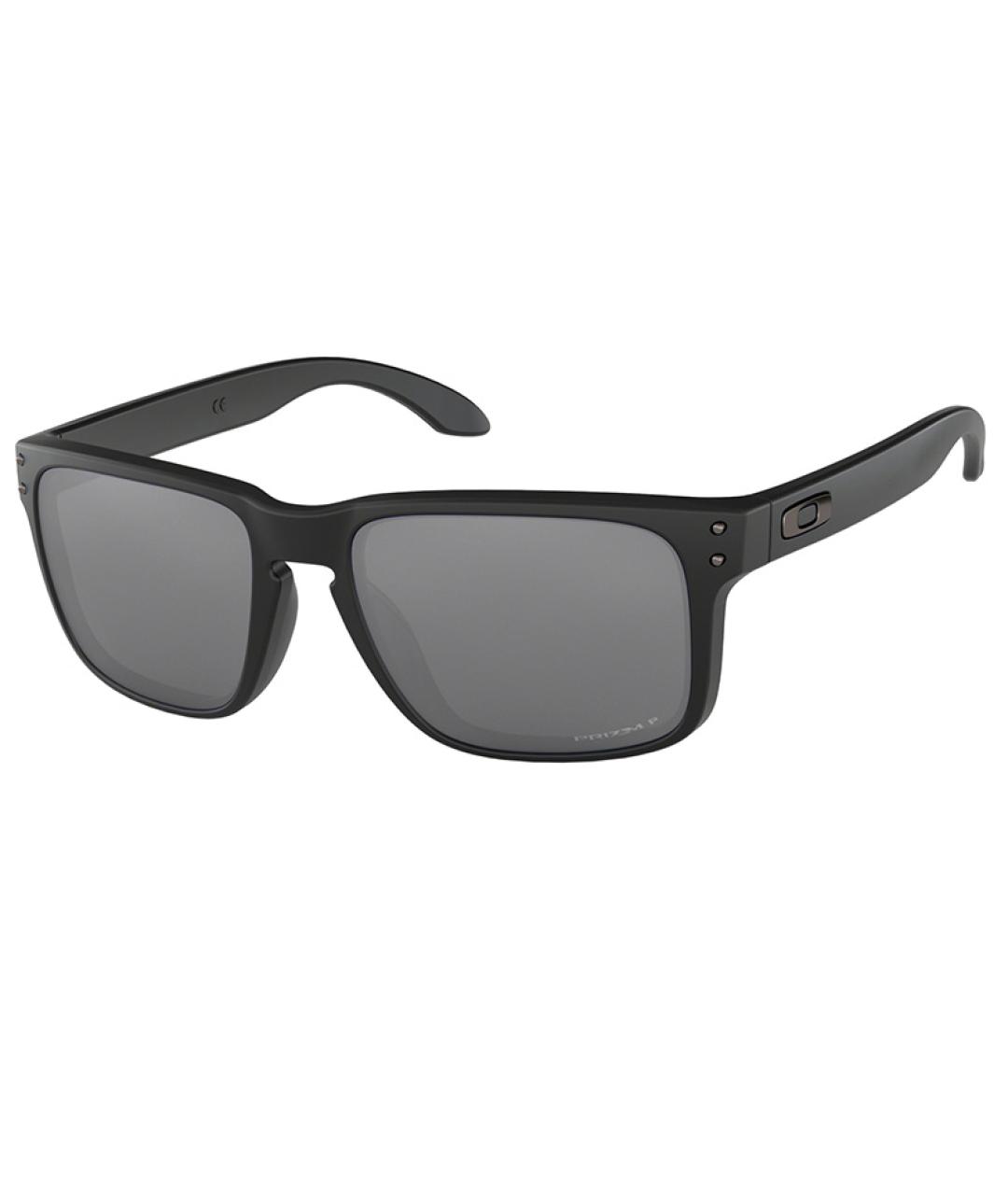OAKLEY Черные пластиковые солнцезащитные очки, фото 1