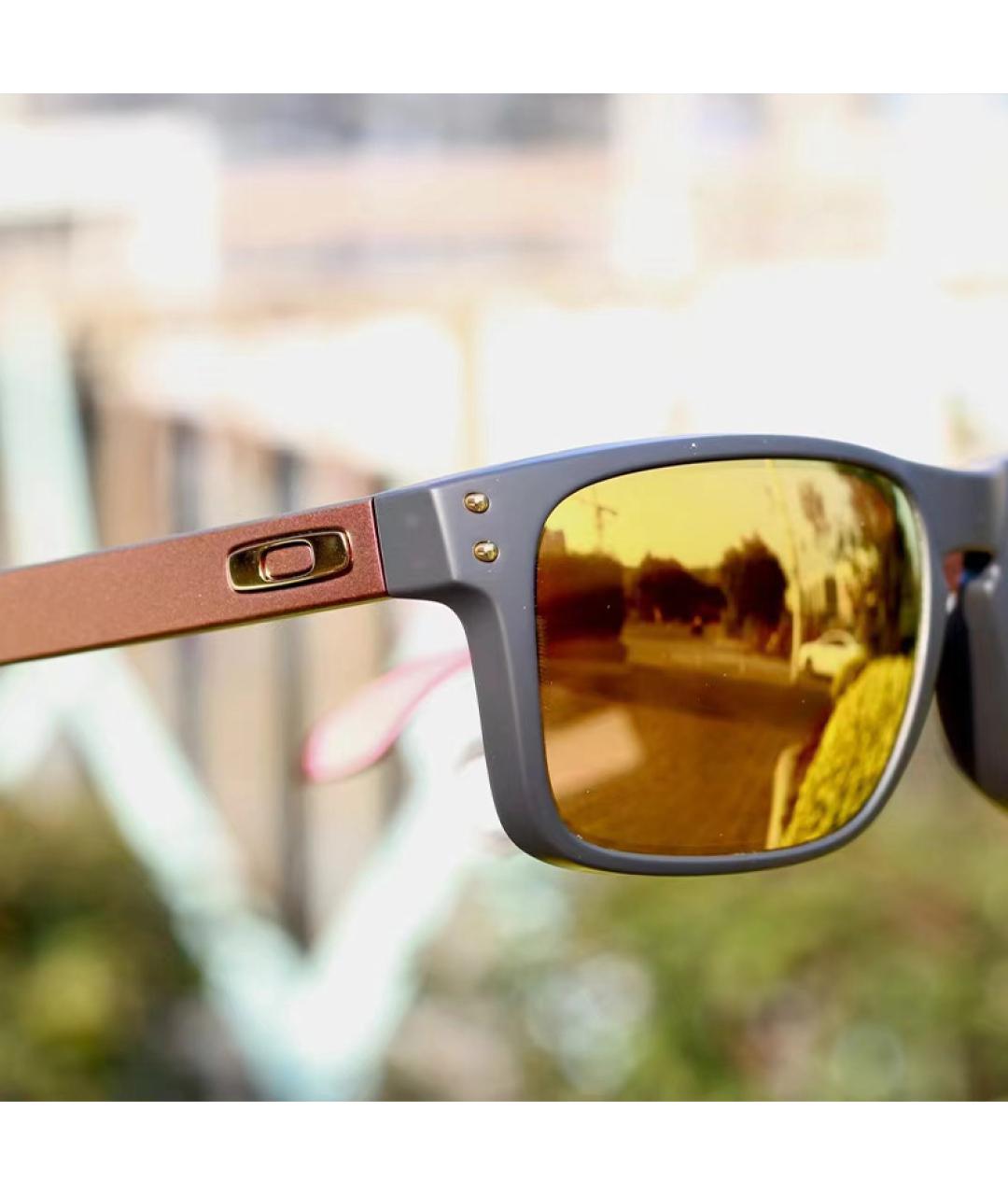 OAKLEY Желтые солнцезащитные очки, фото 2
