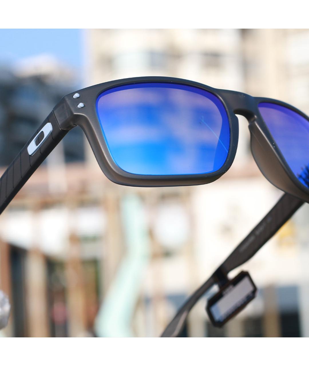 OAKLEY Синие солнцезащитные очки, фото 2