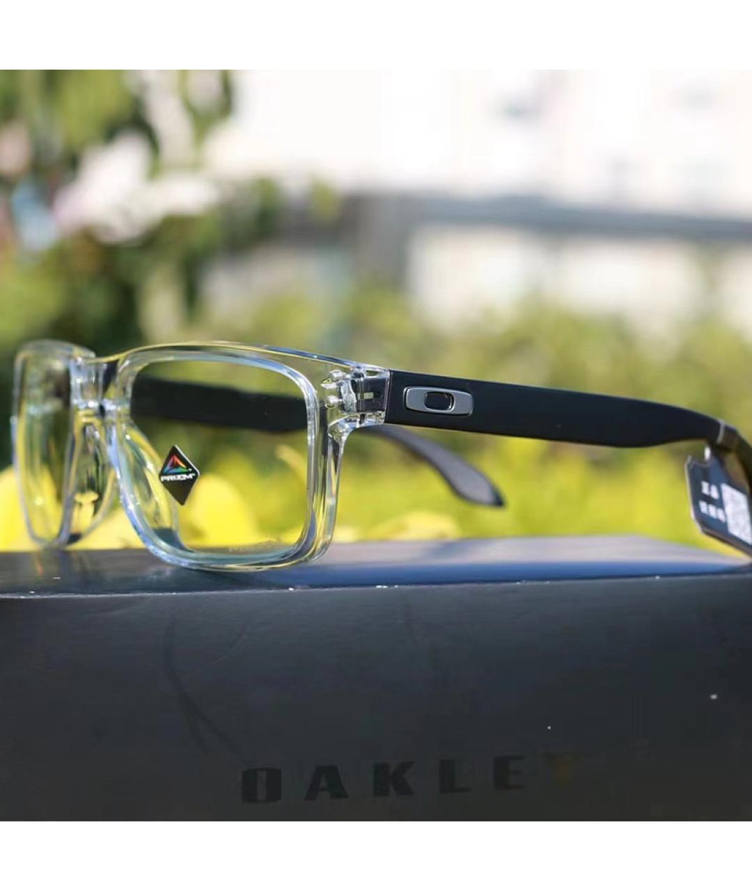OAKLEY Прозрачные пластиковые солнцезащитные очки, фото 3