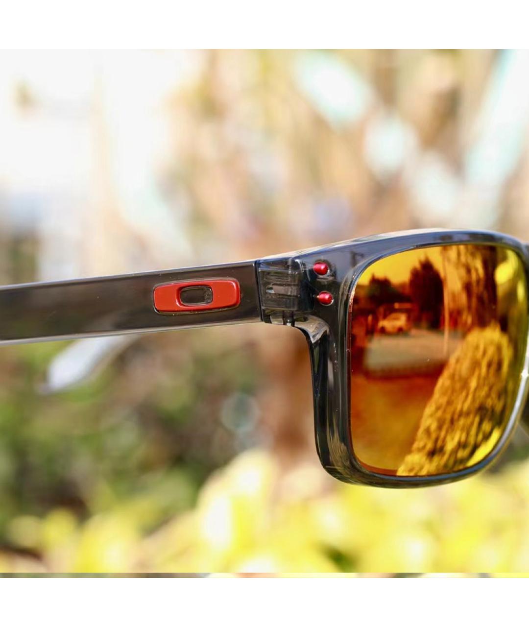 OAKLEY Красные солнцезащитные очки, фото 4