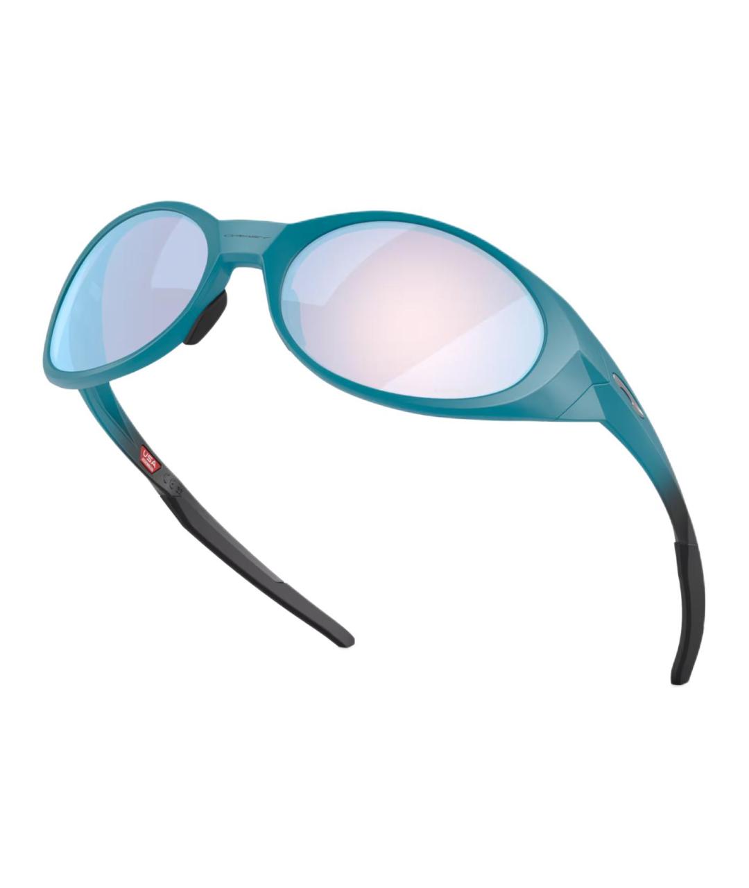 OAKLEY Синие пластиковые солнцезащитные очки, фото 4