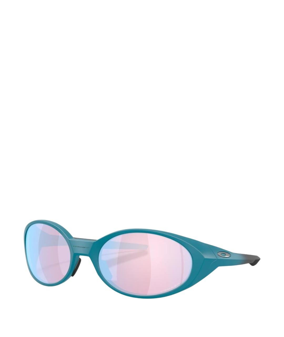 OAKLEY Синие пластиковые солнцезащитные очки, фото 1