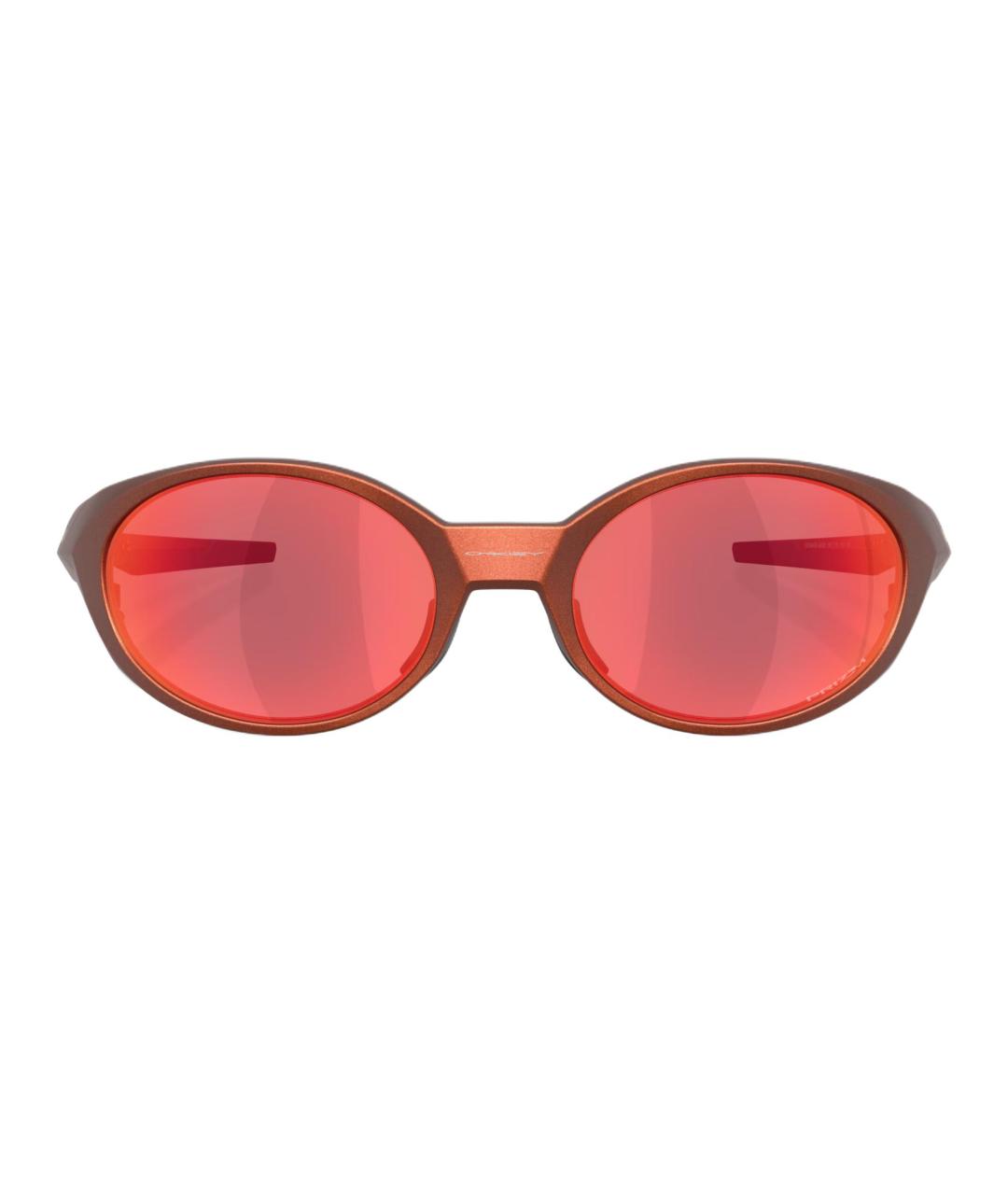 OAKLEY Оранжевые пластиковые солнцезащитные очки, фото 2