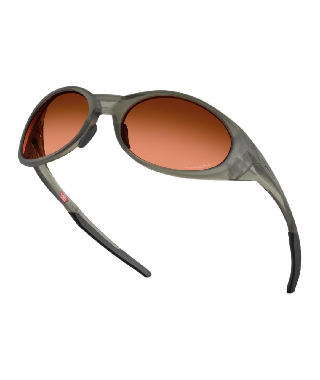OAKLEY Серые металлические солнцезащитные очки, фото 4