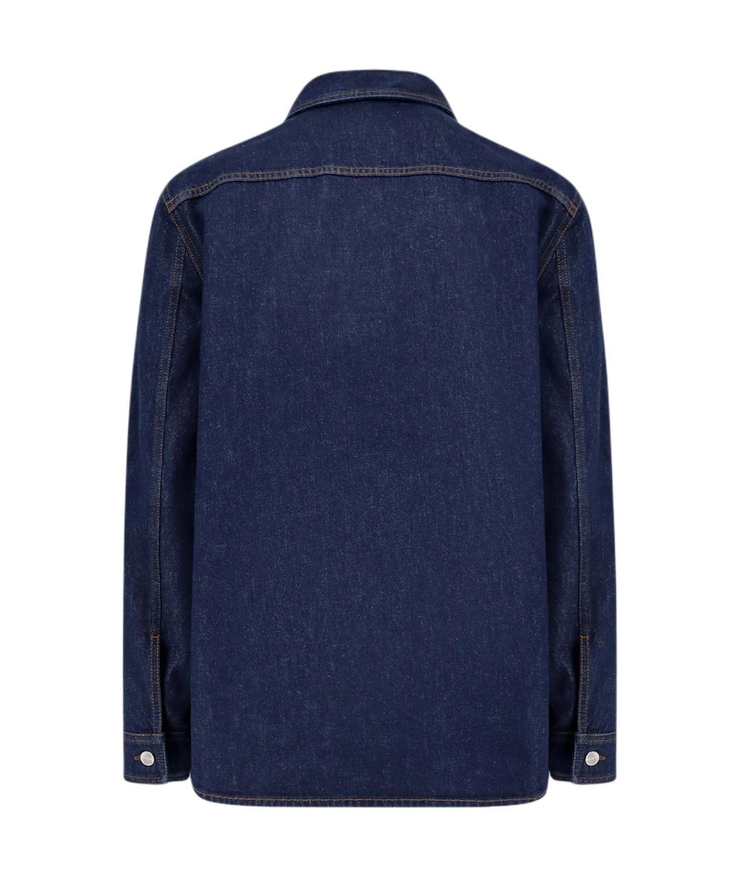 GUCCI Темно-синяя классическая рубашка, фото 2