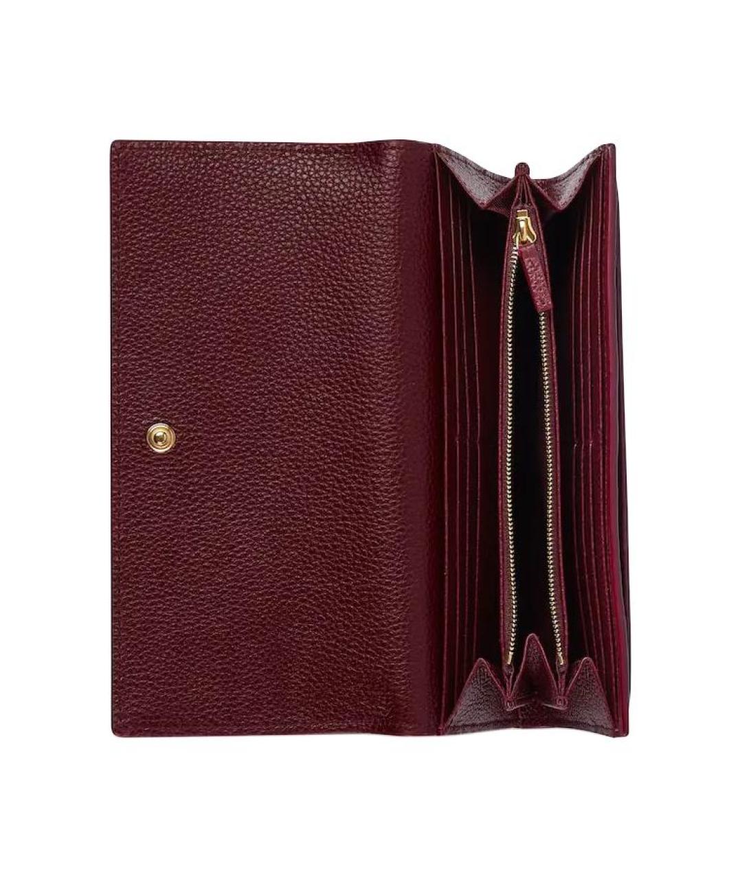 GUCCI Черный кожаный кошелек, фото 3