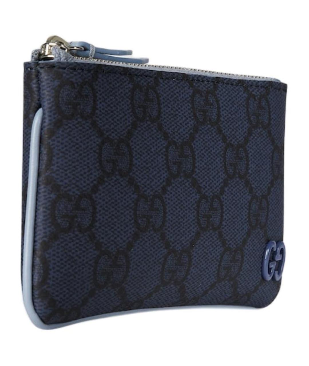 GUCCI Темно-синяя ключница, фото 2