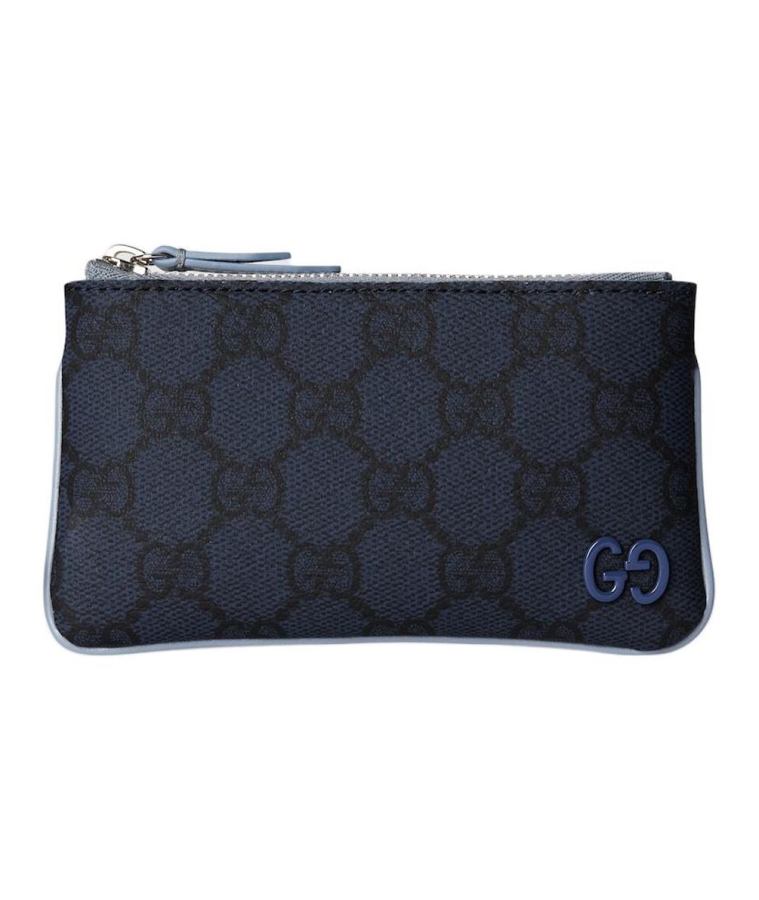 GUCCI Темно-синяя ключница, фото 5