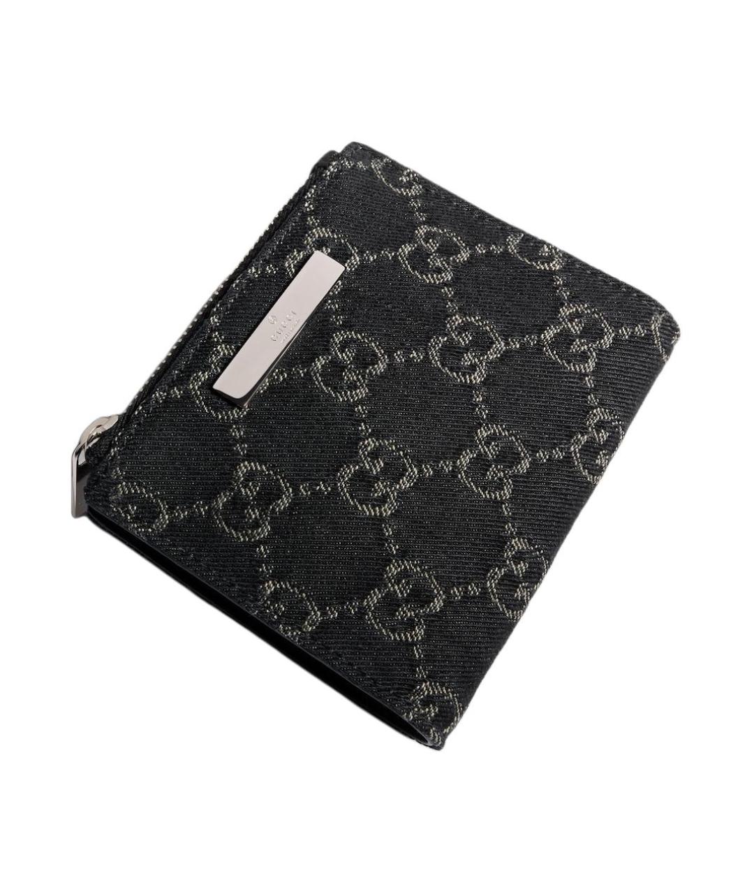 GUCCI Черный кошелек, фото 2