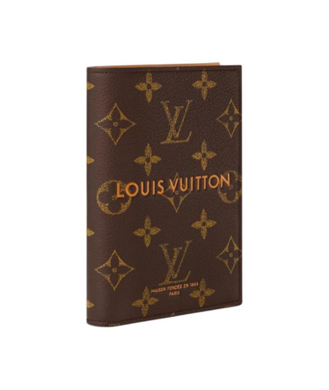 LOUIS VUITTON Коричневый кардхолдер, фото 2