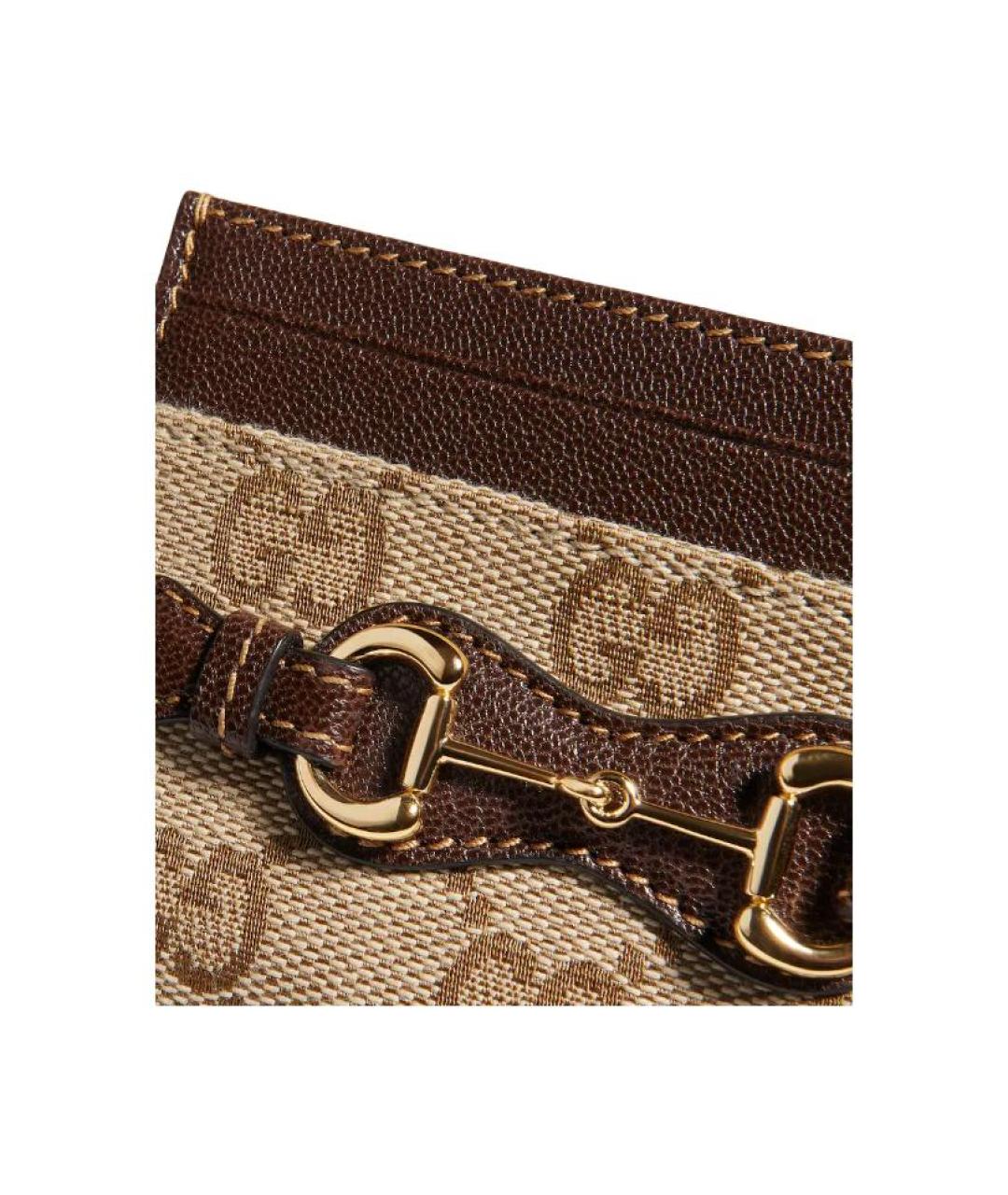 GUCCI Бежевый кардхолдер, фото 5