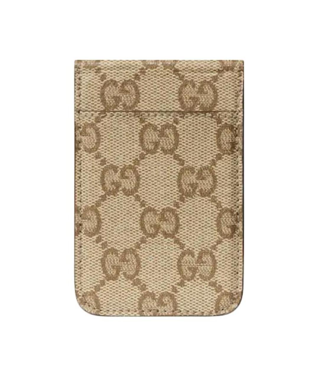 GUCCI Бежевый кардхолдер, фото 1