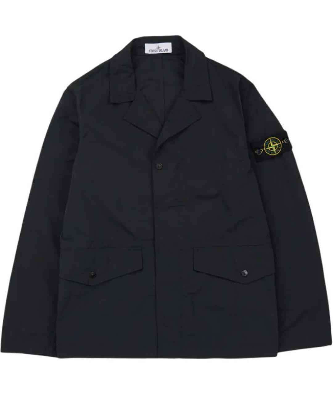 STONE ISLAND Черная куртка, фото 1