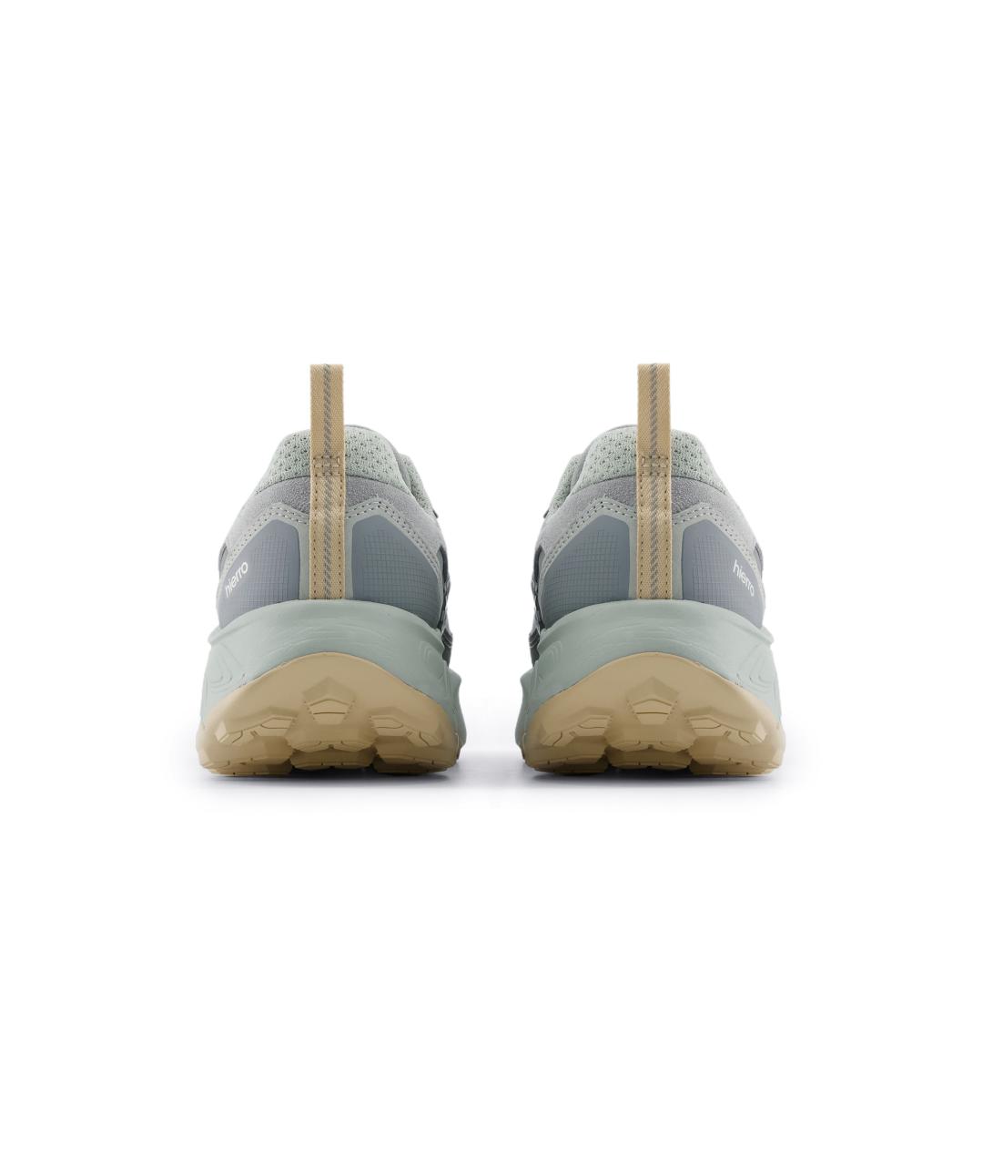 NEW BALANCE Серые синтетические низкие кроссовки / кеды, фото 4
