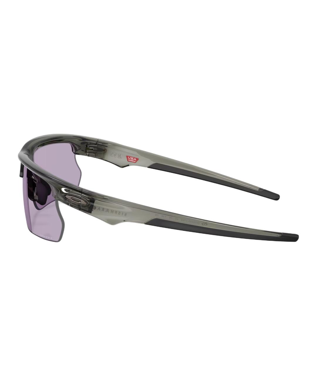 OAKLEY Черные пластиковые солнцезащитные очки, фото 3