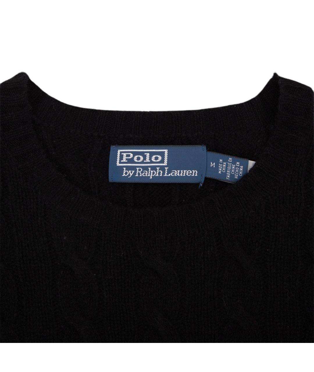 POLO RALPH LAUREN Черный джемпер / свитер, фото 3