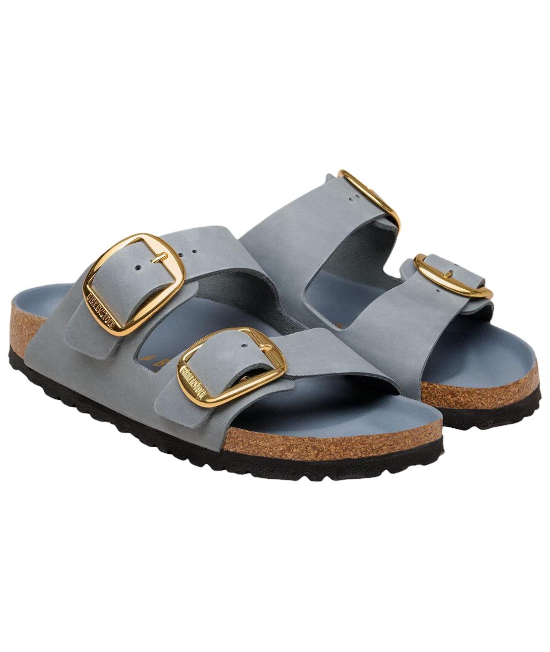 BIRKENSTOCK Голубые сандалии, фото 3