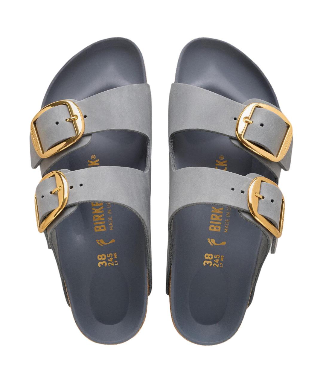 BIRKENSTOCK Голубые сандалии, фото 4