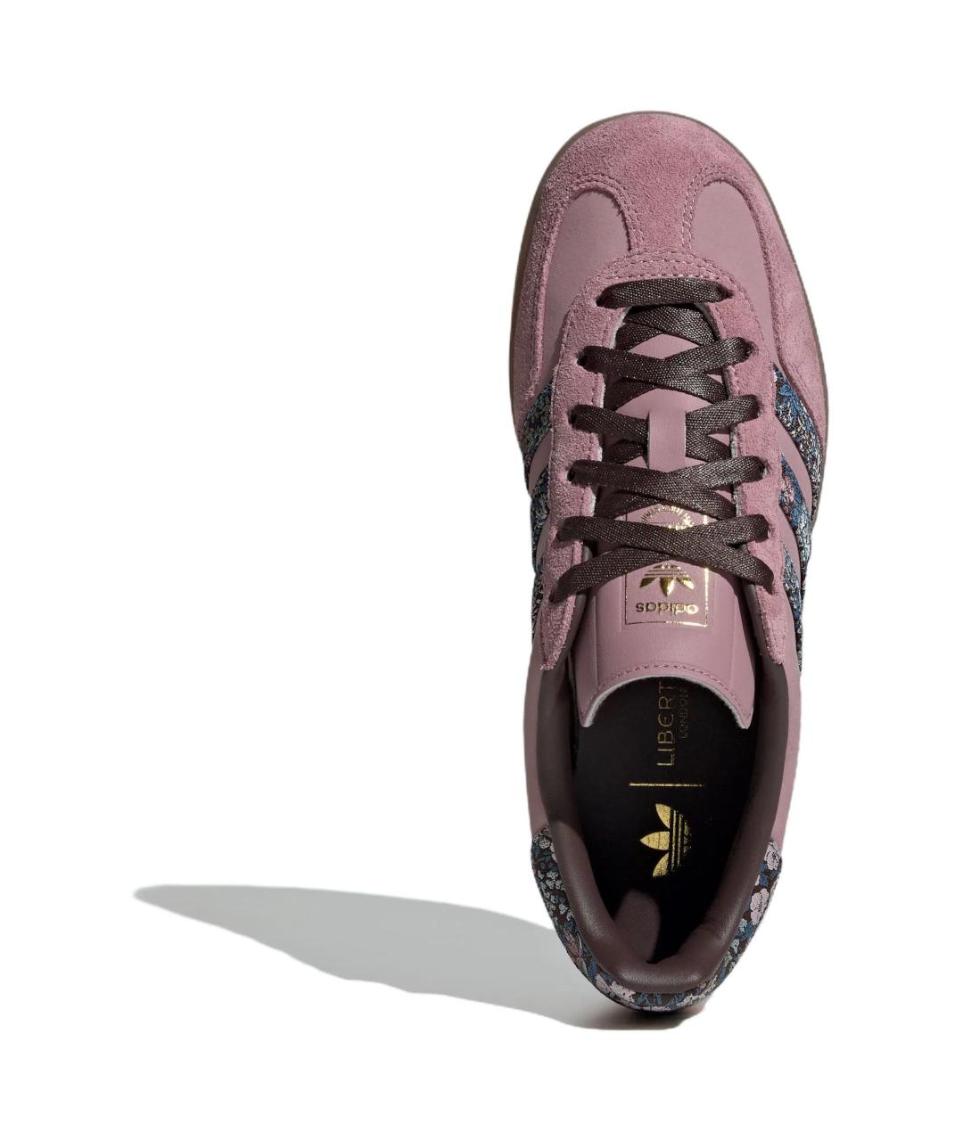 ADIDAS Розовые кожаные кеды, фото 5