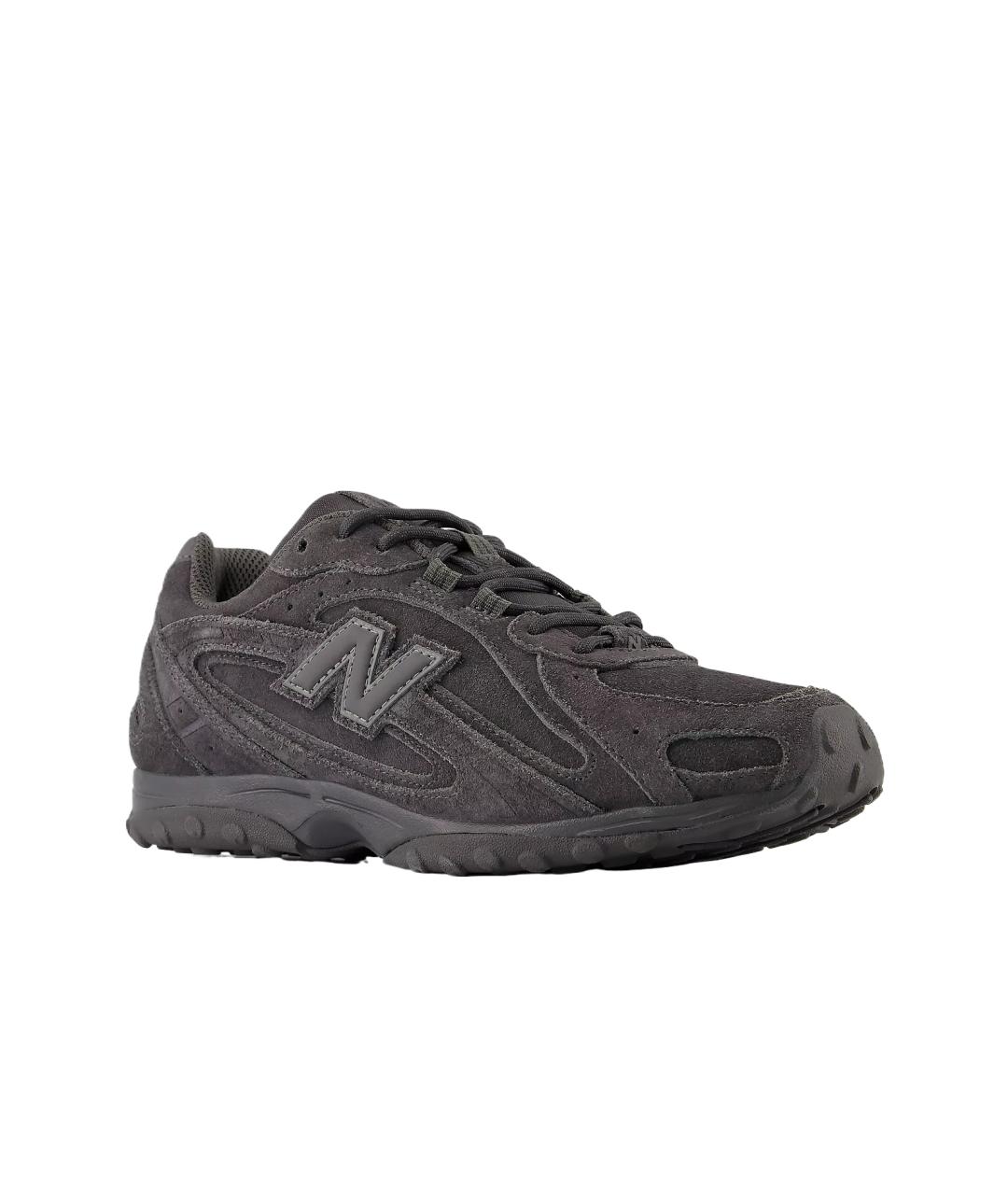 NEW BALANCE Серые замшевые кроссовки, фото 4