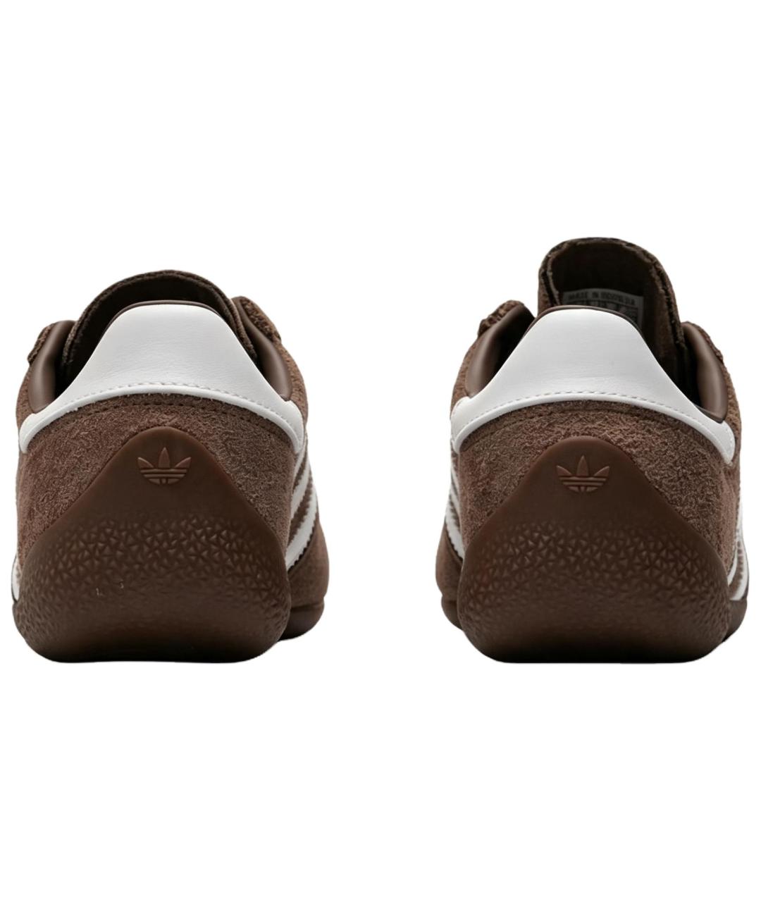 ADIDAS Коричневые кожаные кроссовки, фото 4