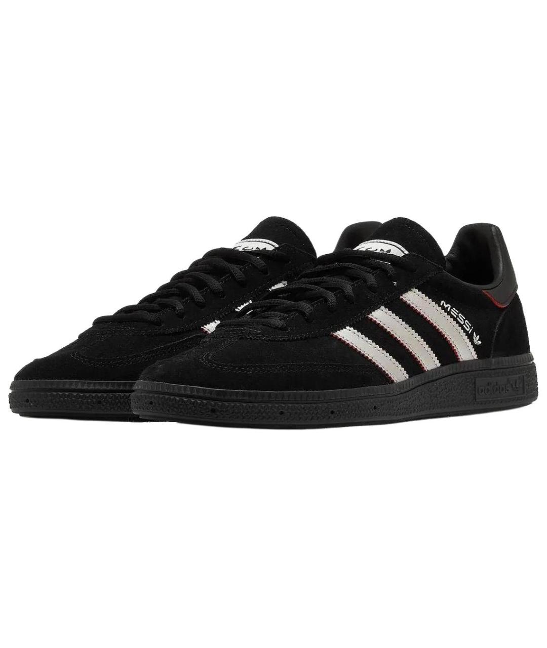 ADIDAS Черные замшевые кеды, фото 2