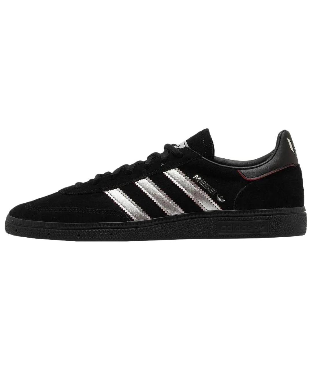 ADIDAS Черные замшевые кеды, фото 3