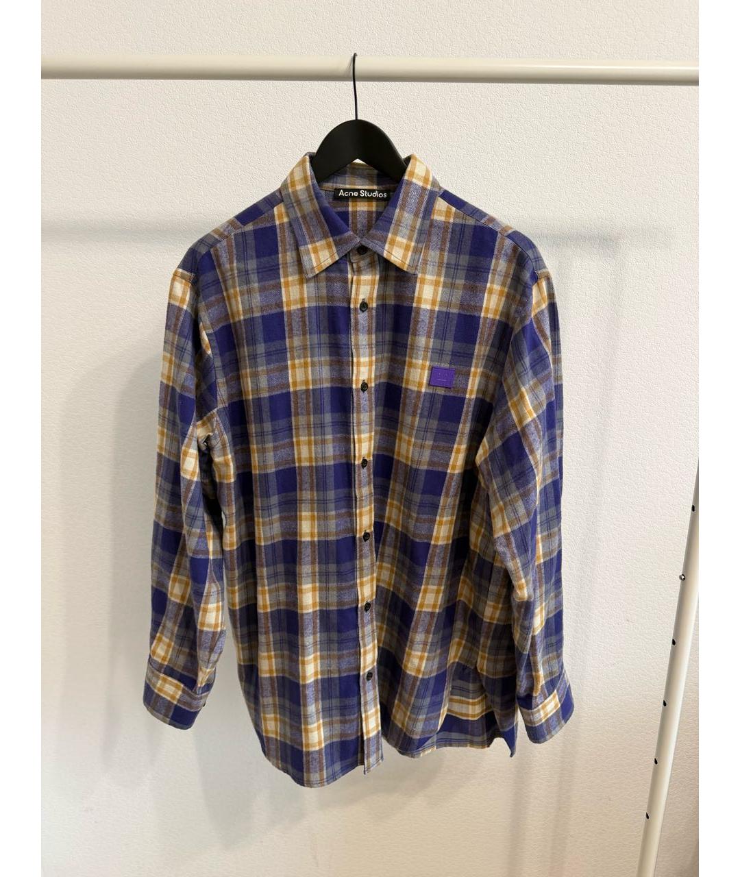 ACNE STUDIOS Мульти хлопковая рубашка, фото 9