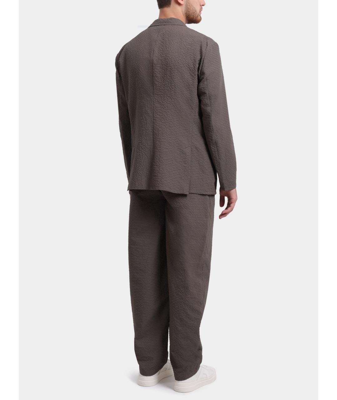 EMPORIO ARMANI Коричневый пиджак, фото 5