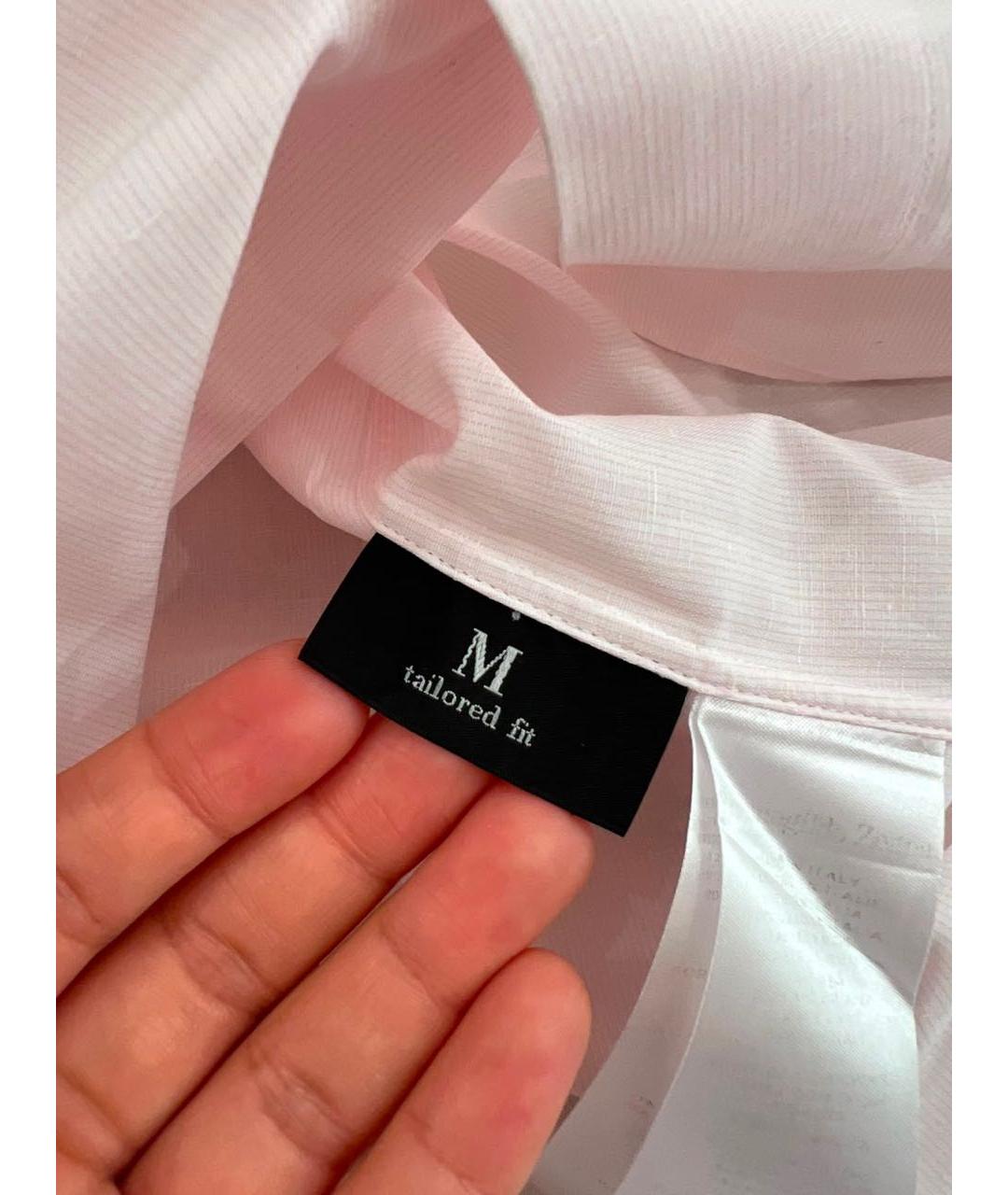 ERMENEGILDO ZEGNA XXX Розовая классическая рубашка, фото 6