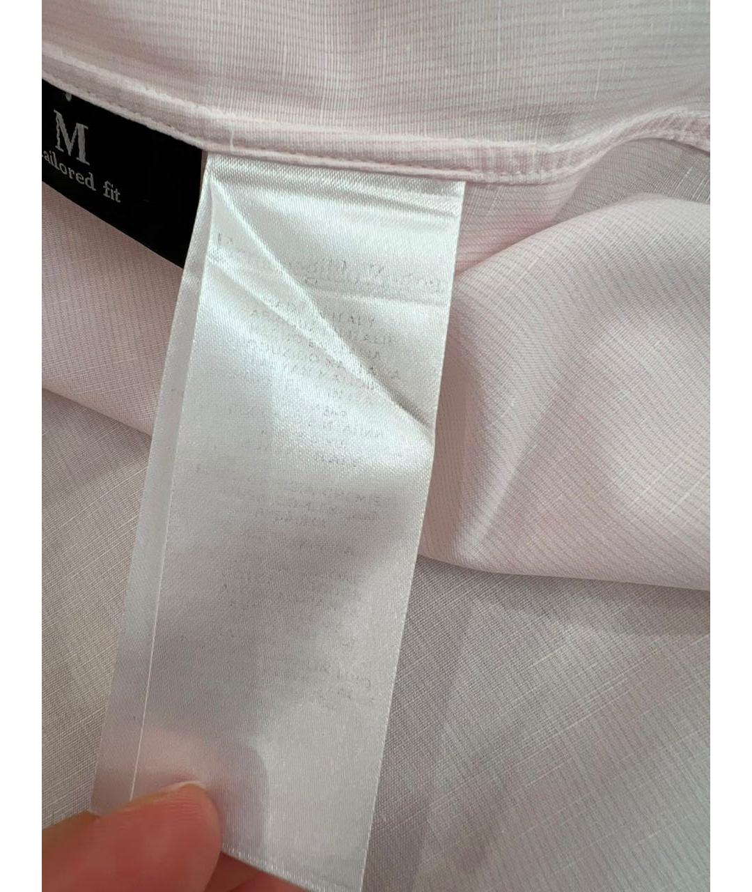 ERMENEGILDO ZEGNA XXX Розовая классическая рубашка, фото 7