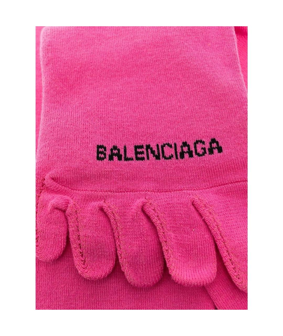 BALENCIAGA Розовые носки, чулки и колготы, фото 6